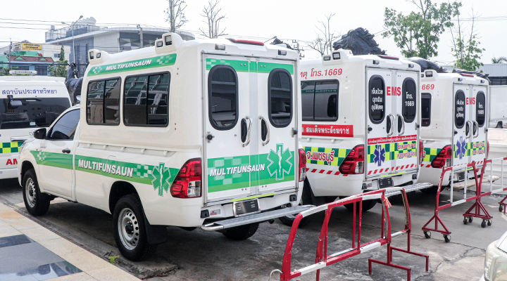 Ambulance Pickup Truck — Toyota Hilux Revo