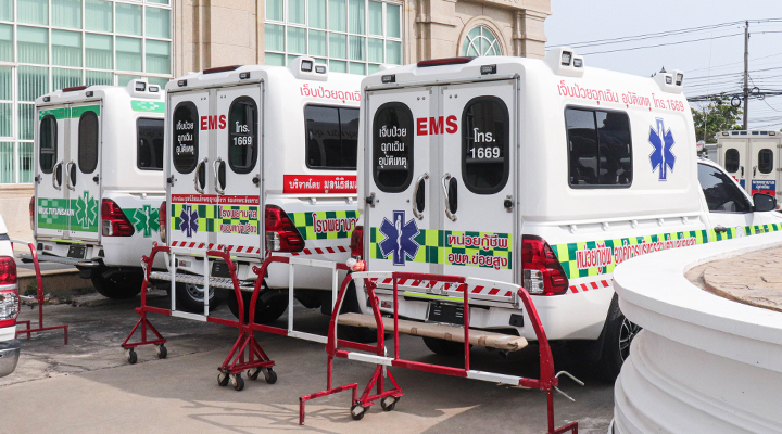 Ambulance Pickup Truck — Toyota Hilux Revo