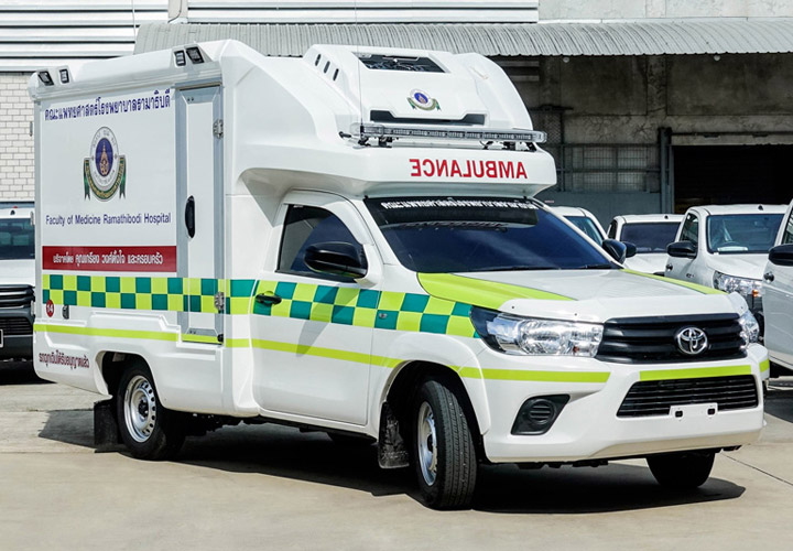 Pickup Truck — Ambulance (Box Body)