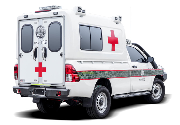 รถพยาบาล (รถกระบะ) — รถฉุกเฉิน รถกู้ภัย-กู้ชีพ