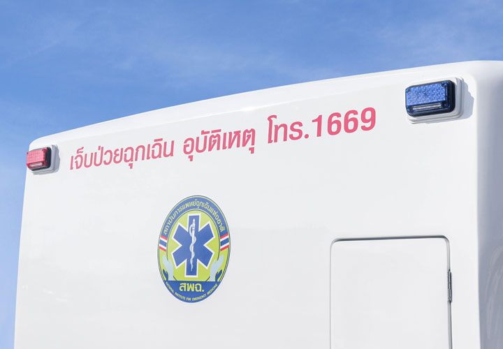 รูปลักษณ์ภายนอก รถพยาบาล ABL-S