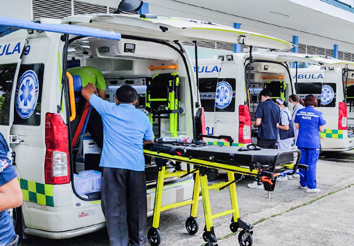 รถตู้พยาบาล (Van Ambulance) — รถพยาบาลฉุกเฉิน