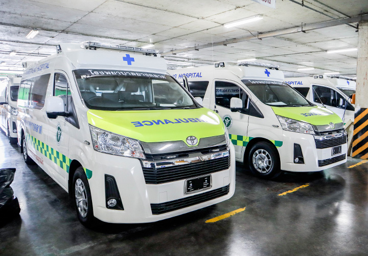 รถตู้พยาบาล (Ambulance Van) — ผู้ผลิต