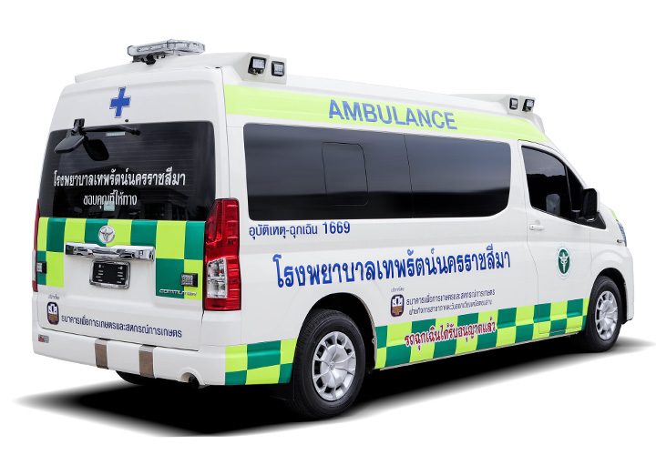 รถตู้พยาบาล (Van Ambulance) — รถฉุกเฉิน
