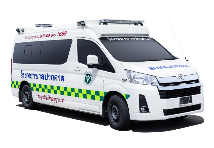 รถตู้พยาบาล (Van Ambulance) — รถฉุกเฉิน