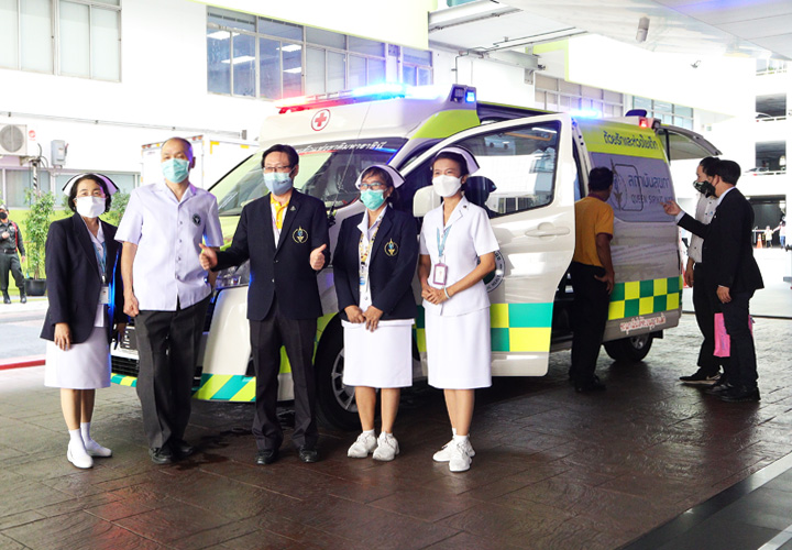 รถตู้พยาบาล (Van Ambulance) — รถพยาบาลฉุกเฉิน