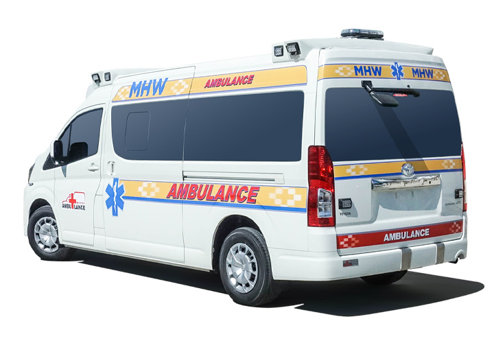 รถตู้พยาบาล (Ambulance Van) — รถฉุกเฉินได้รับอนุญาตแล้ว