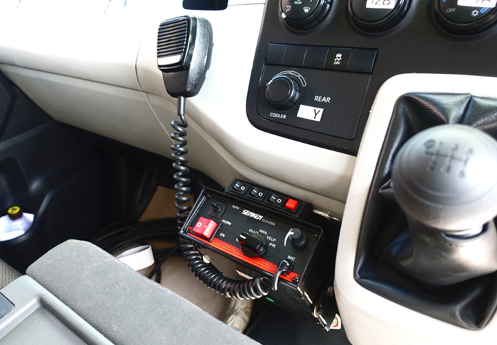 Loud Car Warning Alarm Horn Speaker and Mic